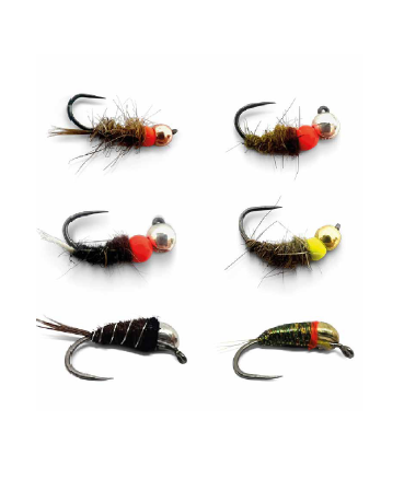 Kit Nymphes Lourdes, 6 nymphes en taille 10