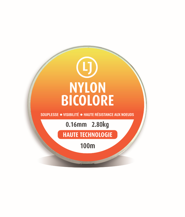 Nylon Bicolore LJ pour le Toc à La Nymphe - 100m