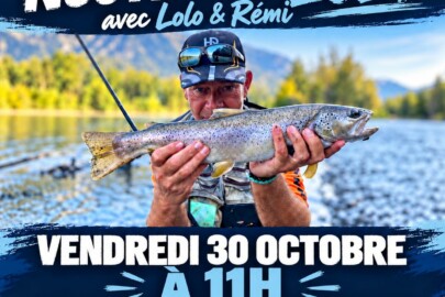Facebook Live avec Lolo et Rémi, vendredi 30 octobre à 11h : nouveautés 2027 et grande surprise pour le toc à la nymphe.