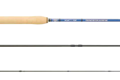 Canne Trout River Nymphe Hearty Rise, poignée en liège et anneaux Fuji